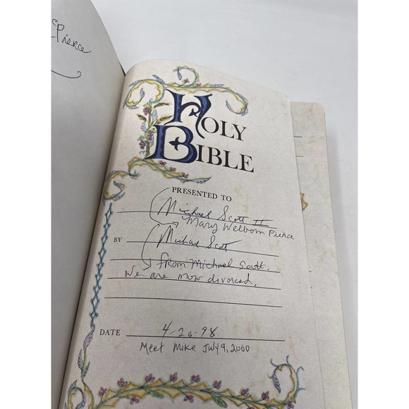 Holy Bible 1976 Giant Print King James Version Red Letter Reference Concordance - Picture 5 of 16